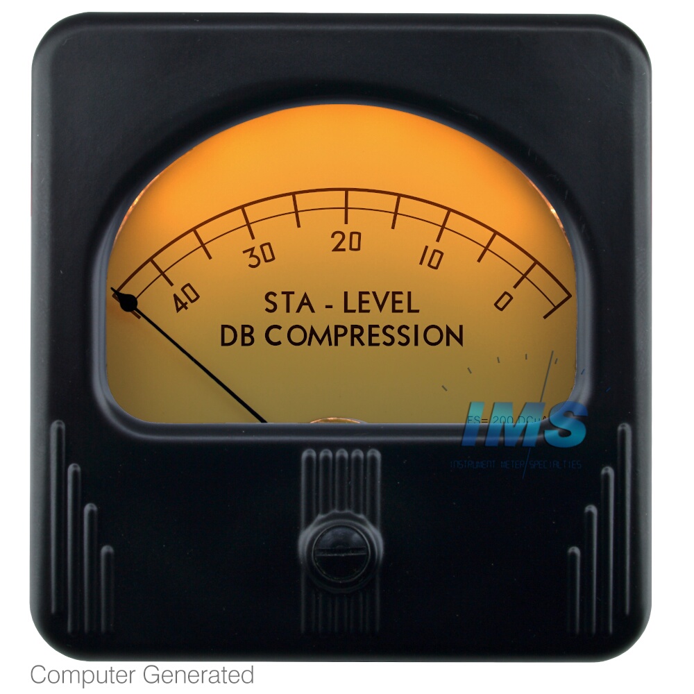 Simpson 27 200uA SCL 45 to -5 STA Level DB Compression 42880 Illuminated