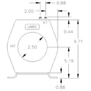 Model 200 Dimensions Front ITI