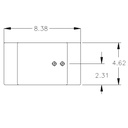 Model 200 Dimensions Top ITI