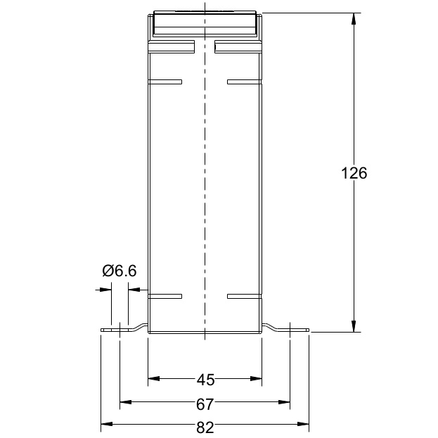 XL7A-1500-5A Side Dimensions